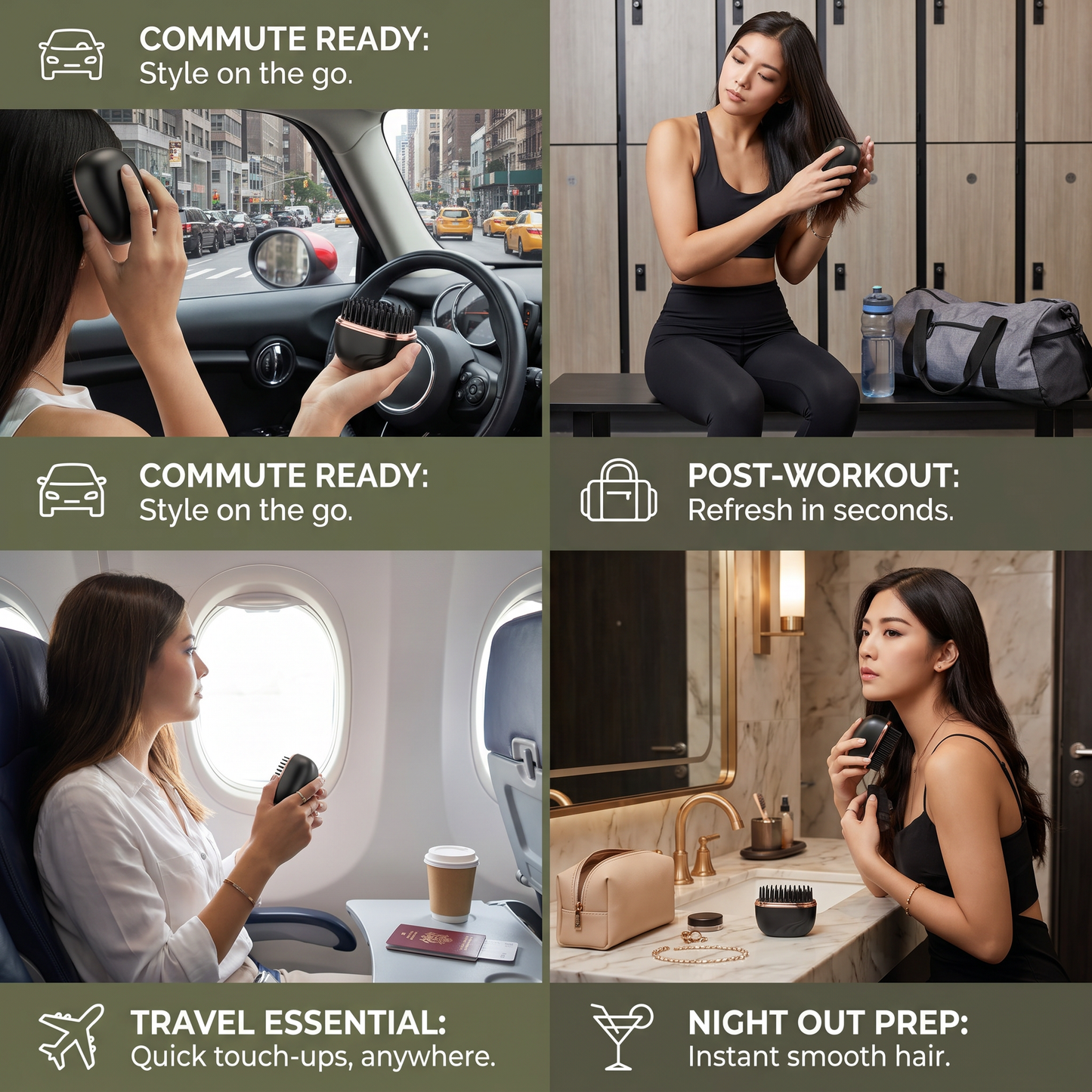 Smooth & Go Styler – The Wireless Hair Straightener for On-the-Go