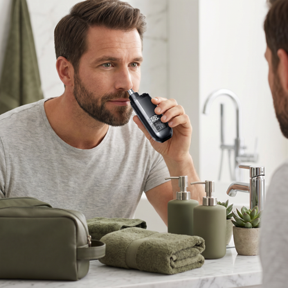 Practical Nose Hair Trimmer for On-the-Go Use