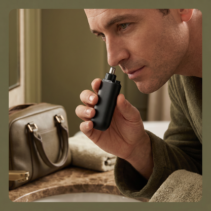 Practical Nose Hair Trimmer for On-the-Go Use