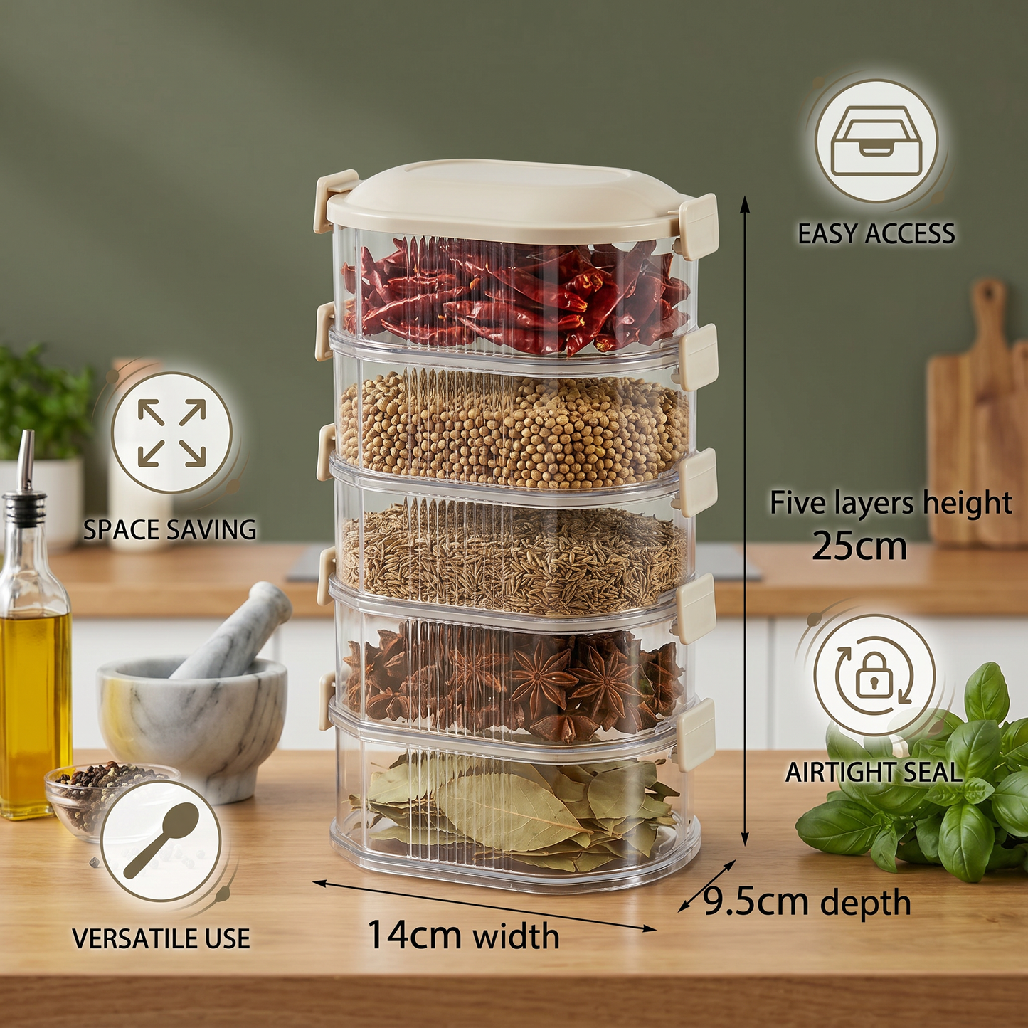 Practical Spice Boxes