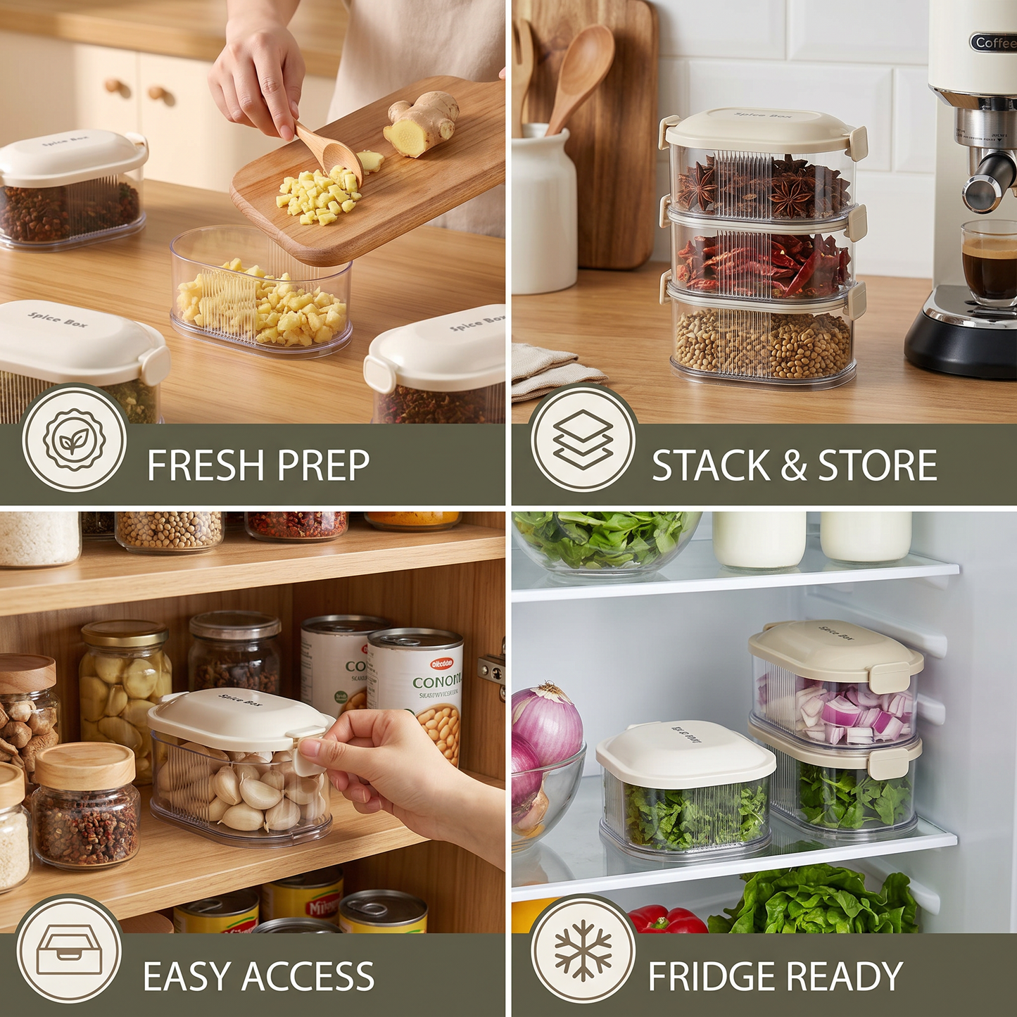 Practical Spice Boxes
