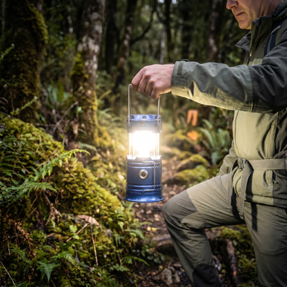 Rechargeable Solar Lantern with USB – Portable LED Light for Outdoor and Emergencies