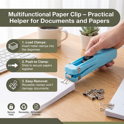 Multifunctional Paper Clip – Practical Helper for Documents and Papers