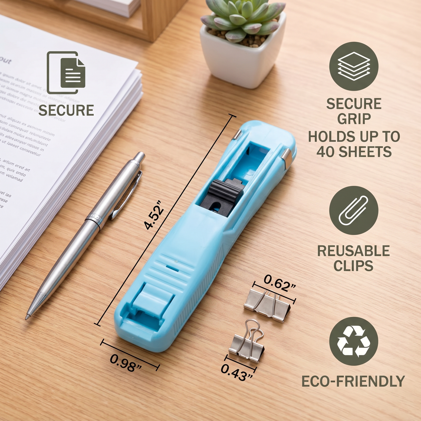 Multifunctional Paper Clip – Practical Helper for Documents and Papers