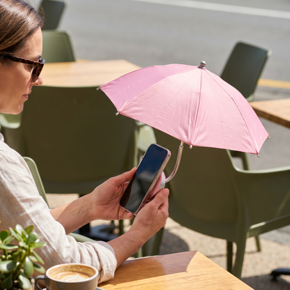 Magnetic Mini Phone Sunshade – Extendable Holder for Flexible Sun Protection on the Go