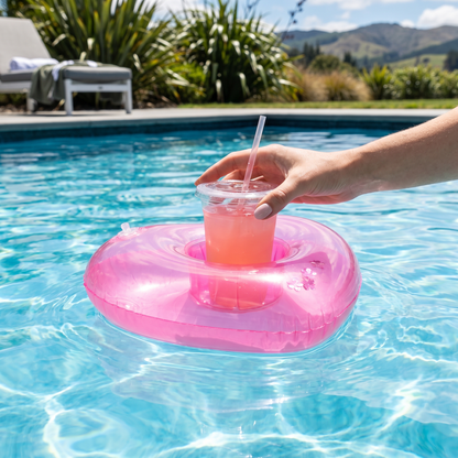 Floating Drink Holders – Practical Coasters for Pool & Beach