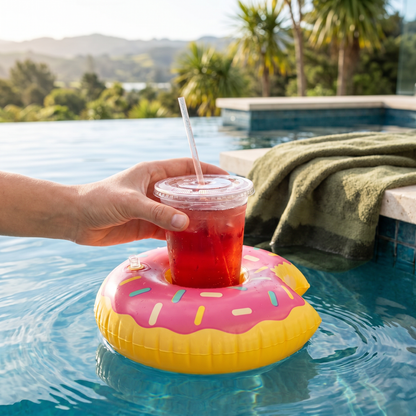 Floating Drink Holders – Practical Coasters for Pool & Beach