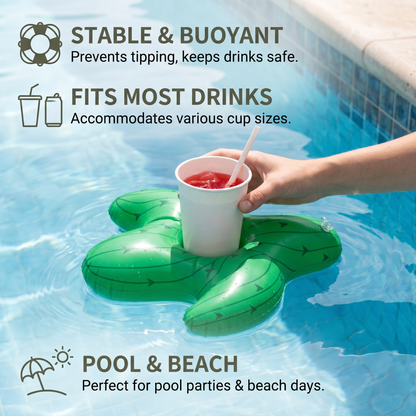 Floating Drink Holders – Practical Coasters for Pool & Beach