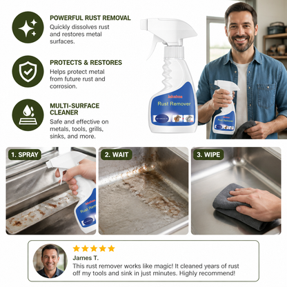 Heavy-Duty Rust Remover – Metal Cleaner & Degreaser
