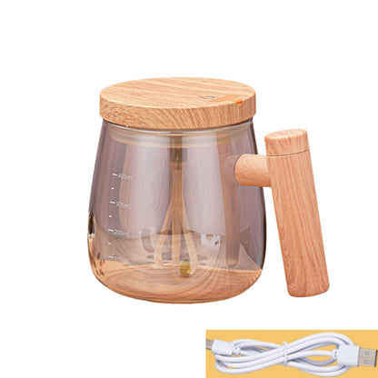 2-in-1 Wooden Mixing Cup