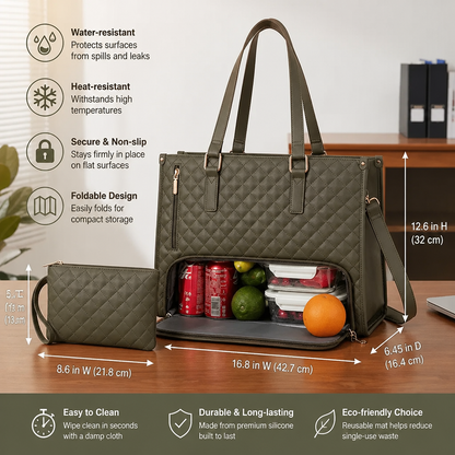 All-in-One Women’s Handbag with Integrated Cooler