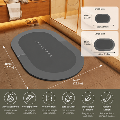 Quick-Drying Bathroom Mat