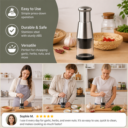 Multifunctional Chopper – Manual Kitchen Tool for Versatile Applications