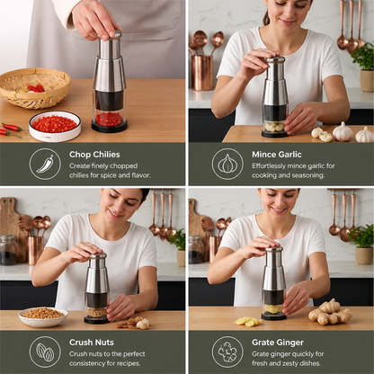 Multifunctional Chopper – Manual Kitchen Tool for Versatile Applications