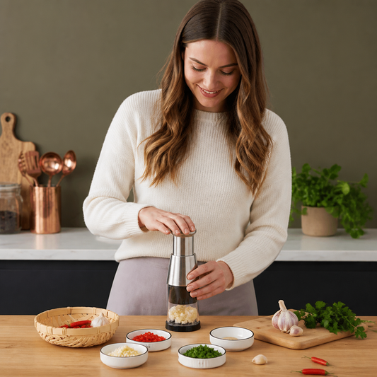 Multifunctional Chopper – Manual Kitchen Tool for Versatile Applications
