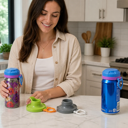 Magnetic Can Lids – Reusable Spill-Proof Covers for All Cans