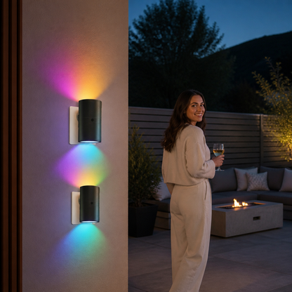 LED Plug-in Night Light – Dimmable with Light Sensor for a Cozy Home