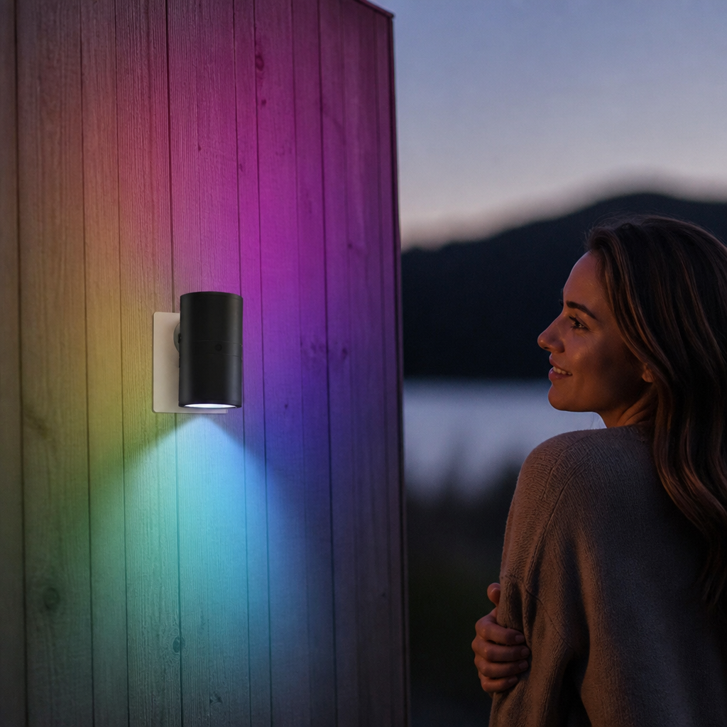 LED Plug-in Night Light – Dimmable with Light Sensor for a Cozy Home