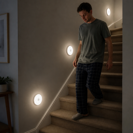 Rechargeable LED Sensor Light (4-Pack) – Magnetic and Automatic for Versatile Use
