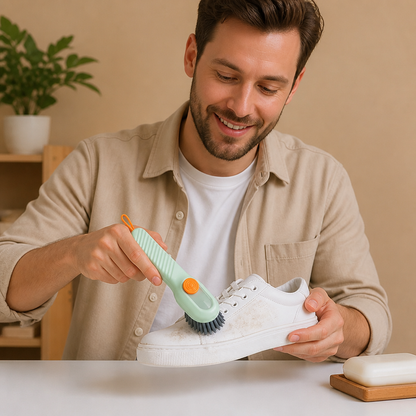 Multifunctional Cleaning Brush – With Integrated Liquid Dispenser for Versatile Applications
