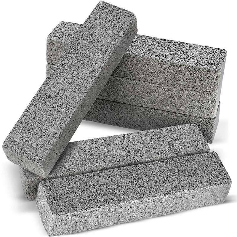 Extra-Long Handle Pumice Stone Toilet Cleaner for Limescale & Stubborn Stains