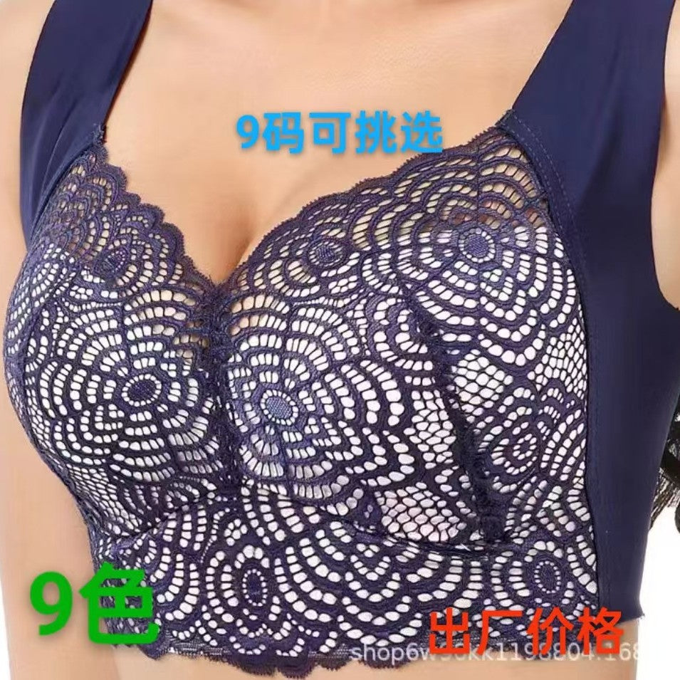 Seamless Push-Up Comfort Bra – Wireless, Breathable & Shaping for Natural Support