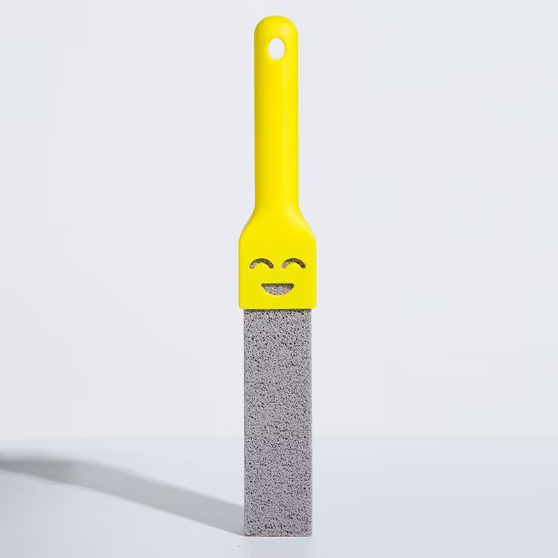 Extra-Long Handle Pumice Stone Toilet Cleaner for Limescale & Stubborn Stains