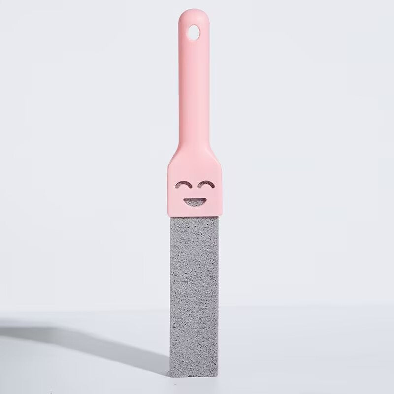 Extra-Long Handle Pumice Stone Toilet Cleaner for Limescale & Stubborn Stains
