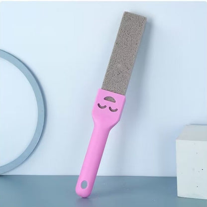 Extra-Long Handle Pumice Stone Toilet Cleaner for Limescale & Stubborn Stains