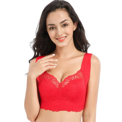 Seamless Push-Up Comfort Bra – Wireless, Breathable & Shaping for Natural Support