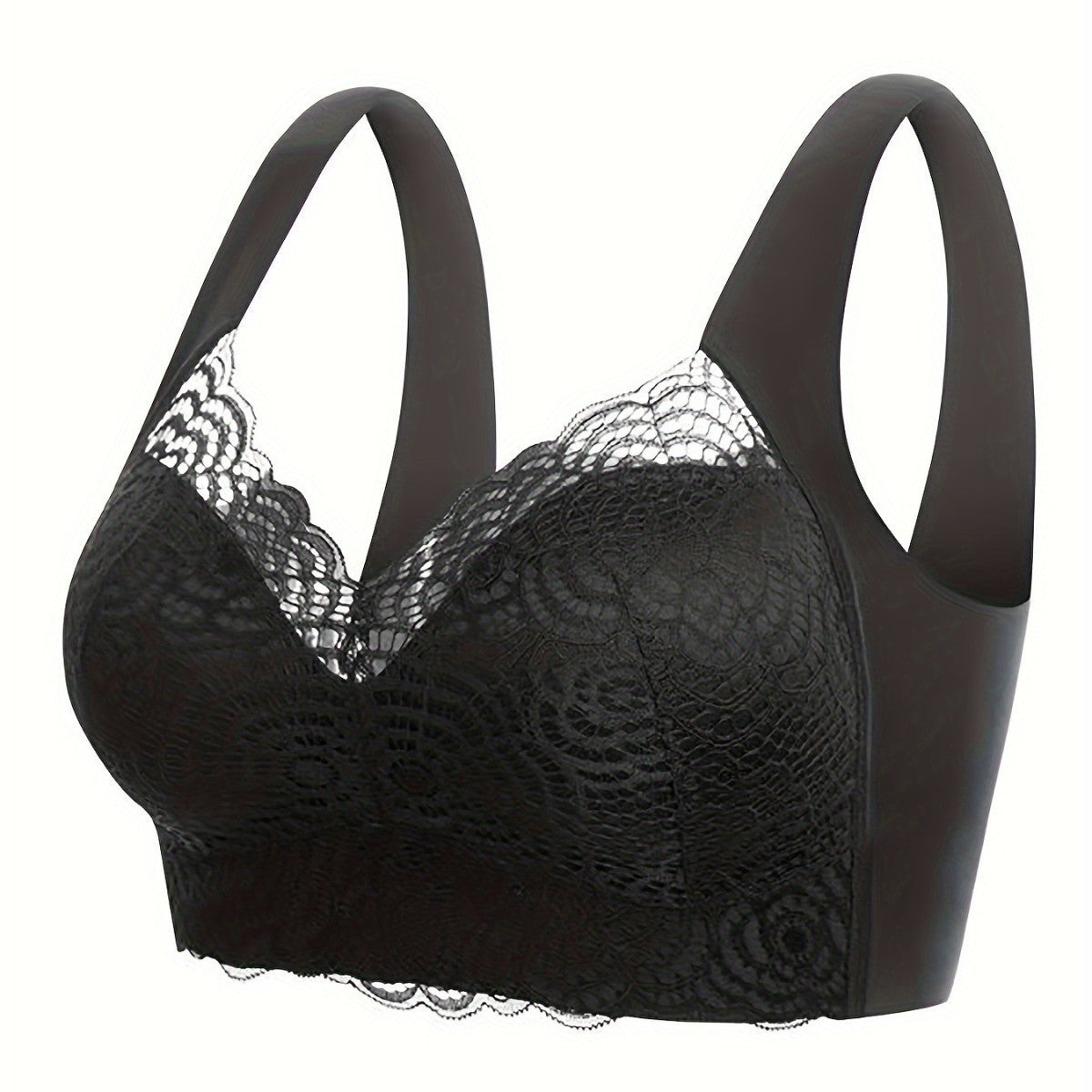 Seamless Push-Up Comfort Bra – Wireless, Breathable & Shaping for Natural Support