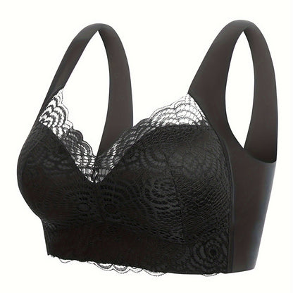 Seamless Push-Up Comfort Bra – Wireless, Breathable & Shaping for Natural Support