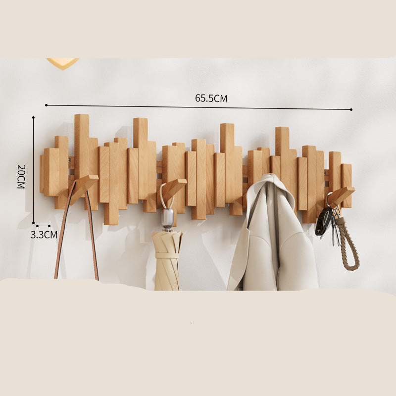 Wooden Piano Hook Rack