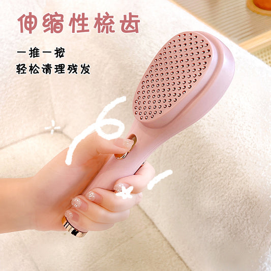 Easy-to-Clean Massage Hair Comb