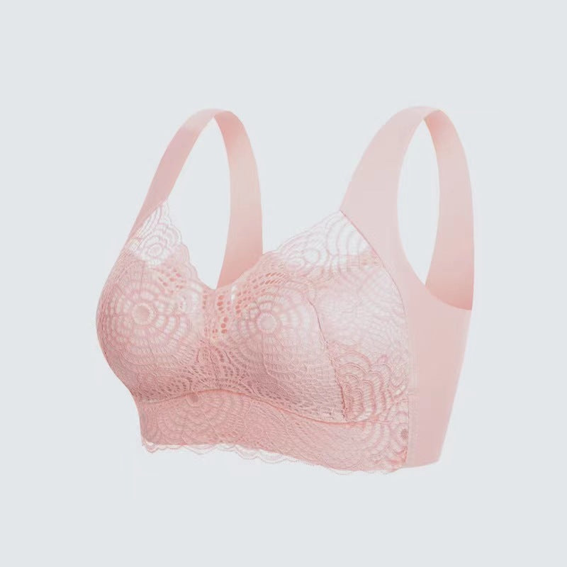 Seamless Push-Up Comfort Bra – Wireless, Breathable & Shaping for Natural Support