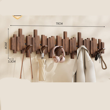 Wooden Piano Hook Rack