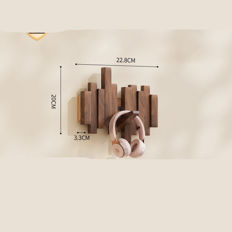 Wooden Piano Hook Rack