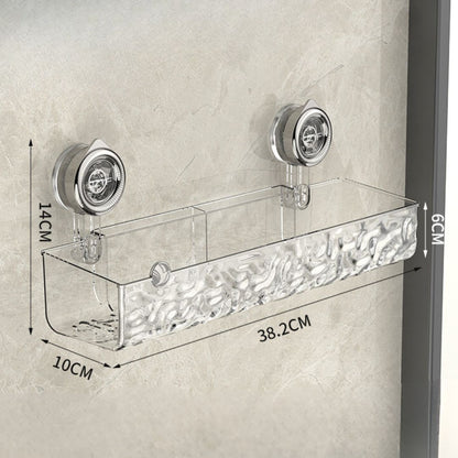 Bathroom Suction Cup Corner Shelf