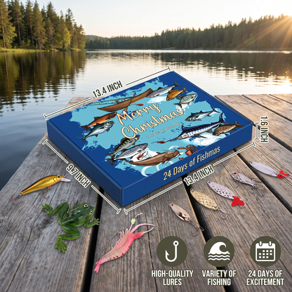 24-Day Fishing Advent Calendar
