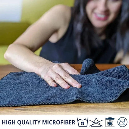 Microfibre Car Cleaning Cloth Set ( 10 Pieces )