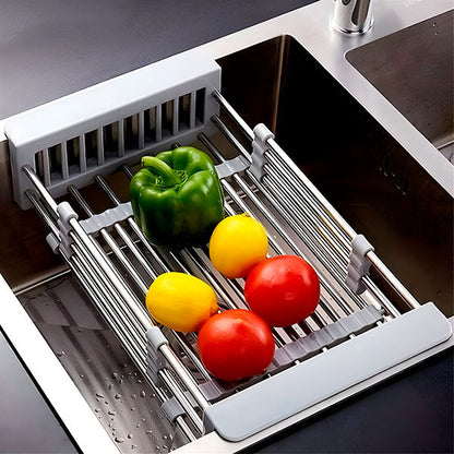 Adjustable Draining Rack For The Sink