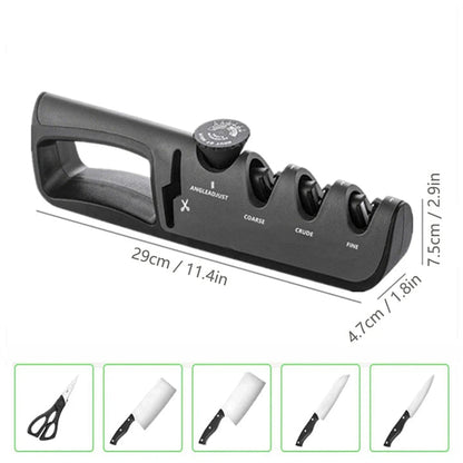 Multifunctional 4 - In-1 Knife Sharpener - Professional Sharpener ( 1 + 1 Free )