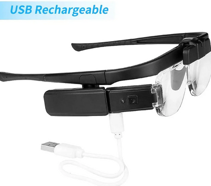 Head-mounted Magnifying Glass