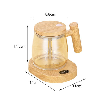 2-in-1 Wooden Mixing Cup