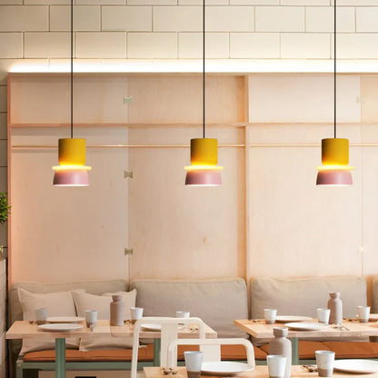 Colourful Macaron Design Led Pendant Lamp