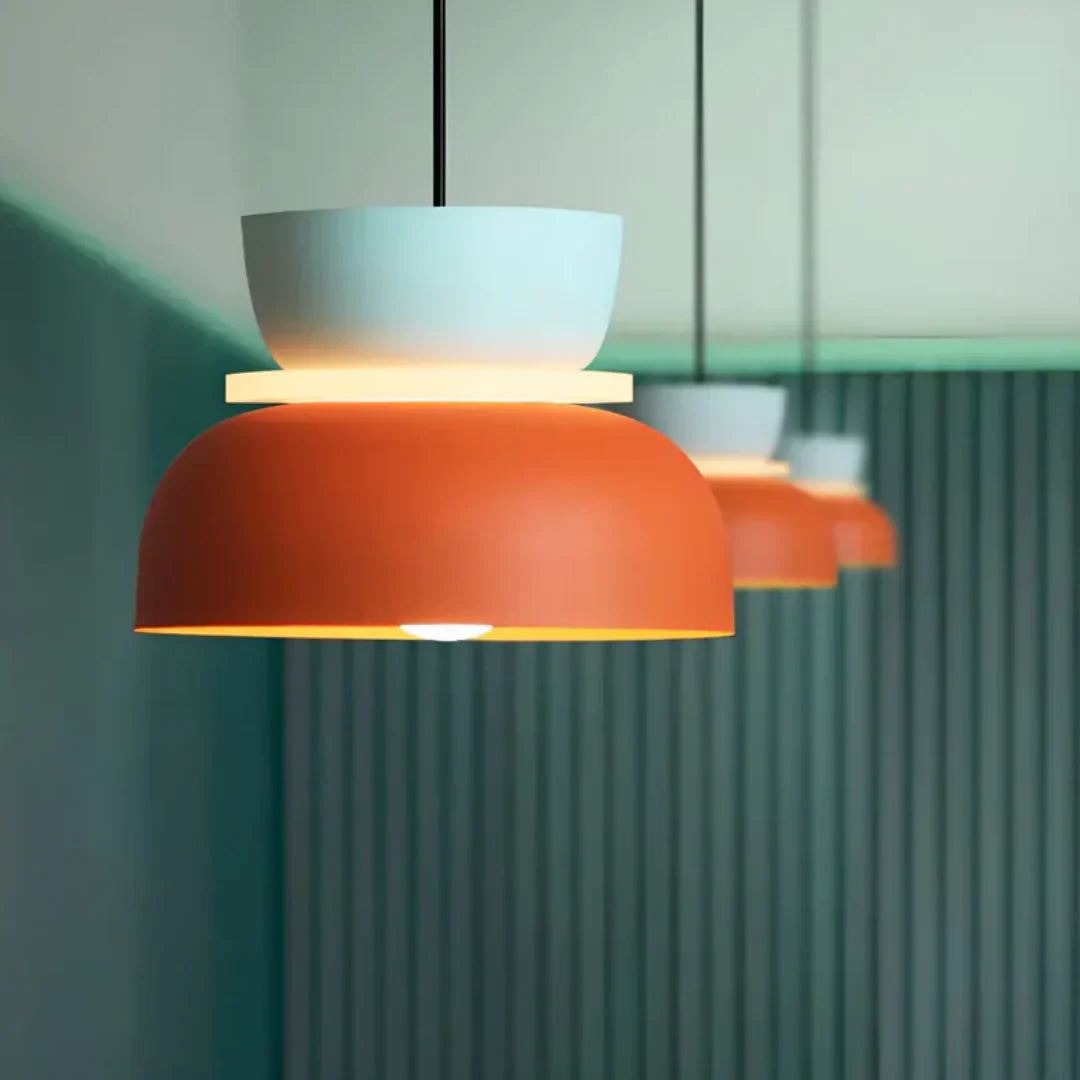 Colourful Macaron Design Led Pendant Lamp