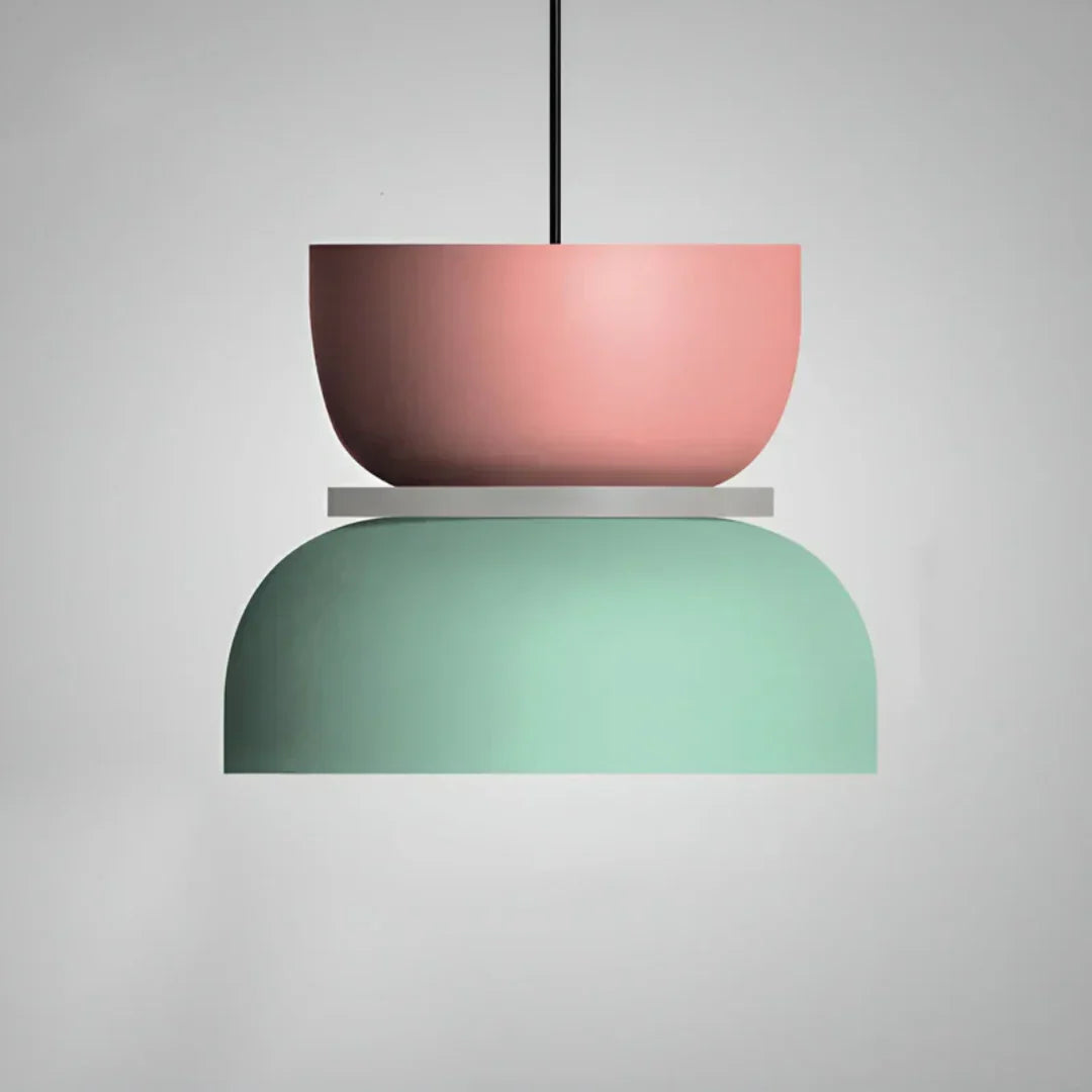 Colourful Macaron Design Led Pendant Lamp