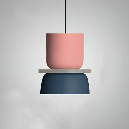 Colourful Macaron Design Led Pendant Lamp