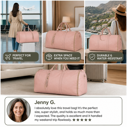 Travel Bag with Extra Space