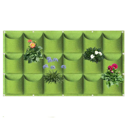 Felt Plant Bag for Vertical Wall Mounting - Three - Dimensional , Non - Woven Plant Bag